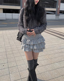 Bay Tiered Mini Skirt