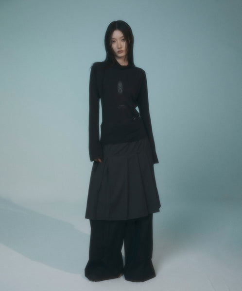 FLAREUP(フレアアップ) - プリーツミディスカート / Pleats Midi Skirt