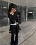 Capy Layered Tiered Mini Skirt