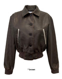 LEATHER WASHED TEDDY JP