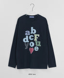 Hoind Printing Over Long Sleeve Tee