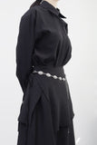 Abyss Silver Chain Belt