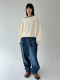BOAT NECK LAYER KNIT
