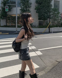 Beta Cargo Washing Mini Skirt