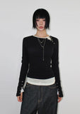 (WOOL) SKIN TENCEL LONGSLEEVE