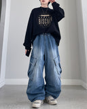 Alpha Cross Cargo Denim