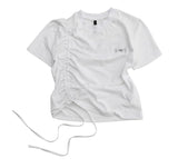 Chiffon Shirring T-Shirts