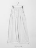 Ekohu color banding jogger pants
