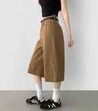 Amecaji Street Bermuda Three Quarter Cotton Pants