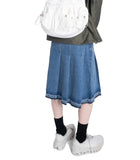 DENIM PLEATS SK