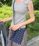 DOTTY MINI DENIM BAG