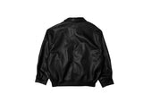 Milan Overfit Leather Blouson Leather Jacket