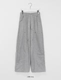 Yank Rivet Banding Wide Pants