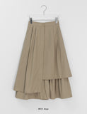 Torienne Frill Layered Long Skirt
