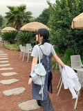 Elito Ribbon Printing Short Sleeve Tee