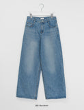 Akal Washing Denim Wide Pants