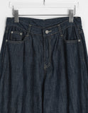 Hinky Summer Raw Denim Balloon Wide Pants