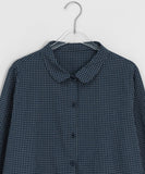 Hedenne Check Frill Tiered Blouse