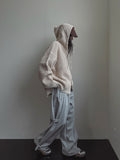 Quad Damage Knit Hooded Zip-Up