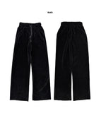 Corduroy embossed pants