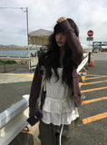 Accu Patch Raglan 2-Way Hood Zip Up
