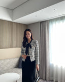 Alia Tweed Short Jacket