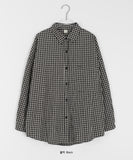 Akiru Pocket Over Check Shirt