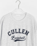 Warin lettering short sleeve sweatshirt