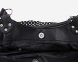 Rumin Dot Studded Big Shoulder Bag