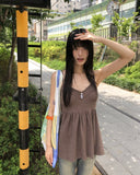 Hari Check Patch Ribbon Big Shoulder Bag