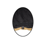 SUEDE EYELET SHOULDER BAG