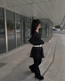 Capy Layered Tiered Mini Skirt