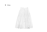 Silu Peach fuzz Pintuck Long Hool Skirt