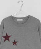 Haslin Stripe Layered Over Long Sleeve Tee