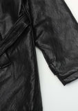 2BB QUILTING LEATHER COAT