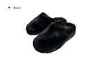 Camming fur slippers