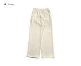 Sada corduroy corduroy string wide pants