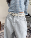 Akan Double Yoke Snap Cotton Pants