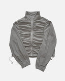 Air Shirring Windbreaker