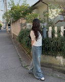 Dickie Washing Wide Denim Pants
