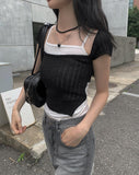 Mano Backstrap Square T-shirt