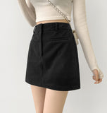 A-line Winter Mini Skirt