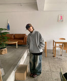 Haneun Parachute Wide Denim Pants