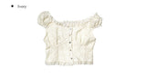 Monaca Lace Frill Blouse
