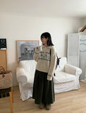 Fallen Nordic Wool Collar Knit