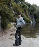 Asymmetrical Drape Pants