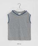 Heldo Color Matching Layered Dot Hood Vest