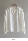 Loa Lace Flower Surgical Blouse