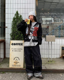 Abe Raw Stitch Cargo Denim Pants