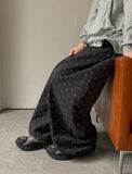Felmo Star Cotton Balloon Wide Pants